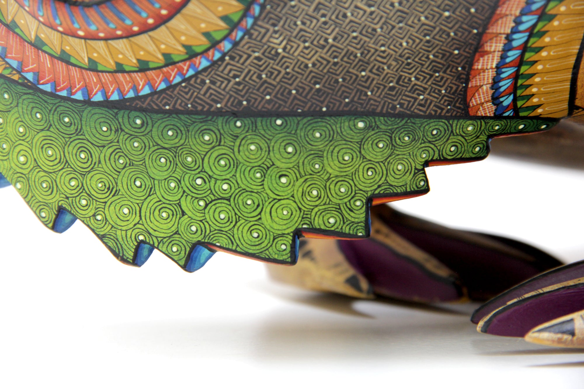 Alebrije - Iguana zapoteca multicolor