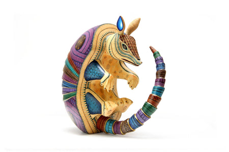 Alebrije - Armadillo - Arte Huichol - Marakame