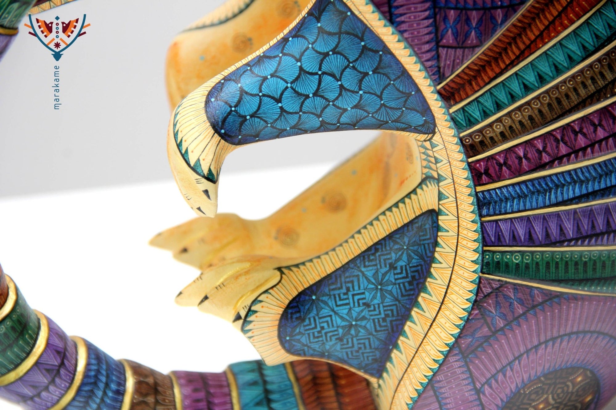 Alebrije - Armadillo - Arte Huichol - Marakame