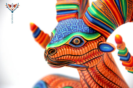 Alebrije - Cimarrón - Arte Huichol - Marakame