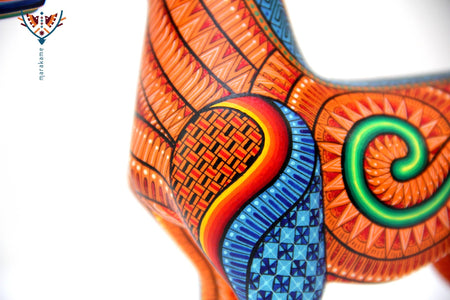 Alebrije - Cimarrón - Arte Huichol - Marakame