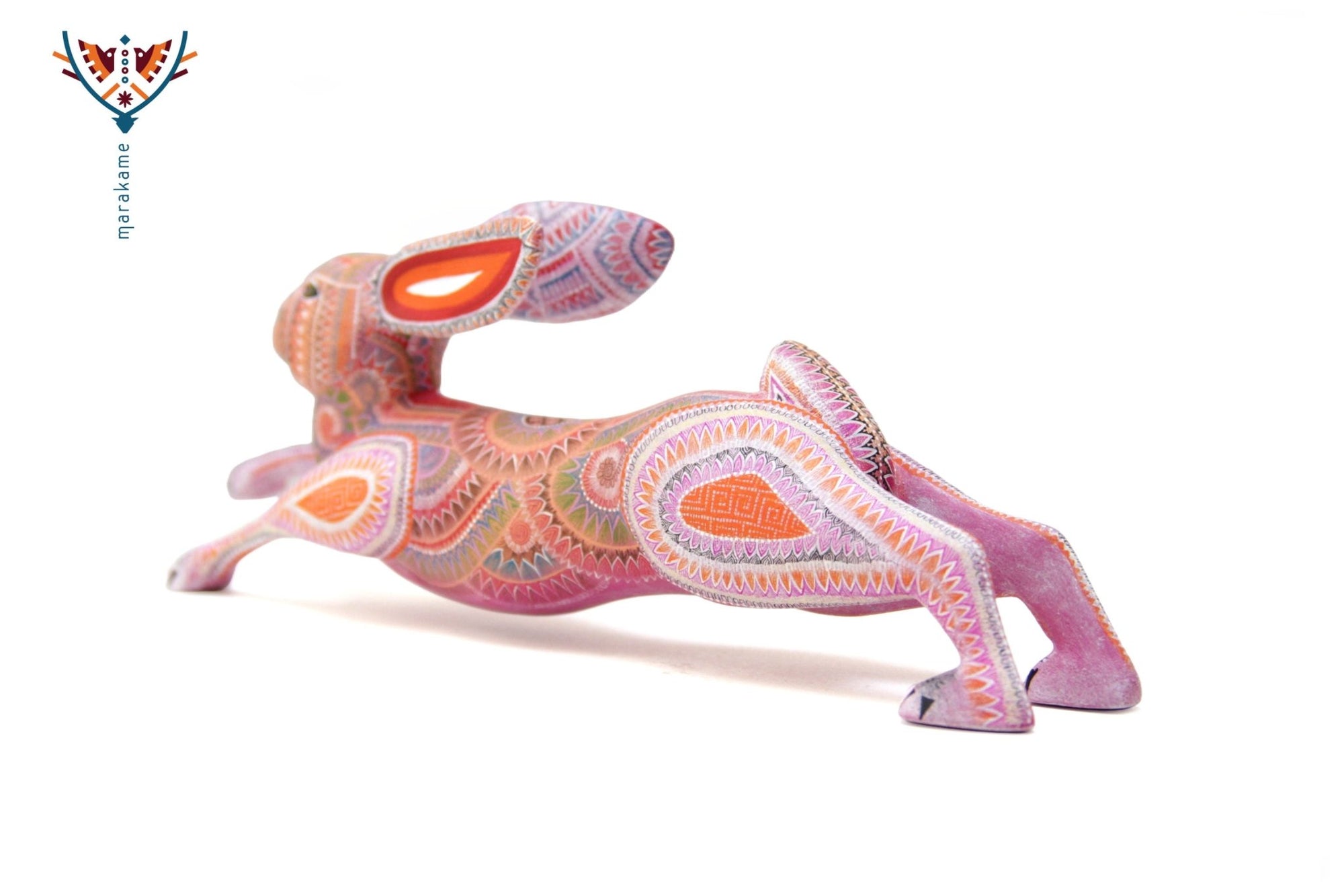 Alebrije - Conejo - Arte Huichol - Marakame