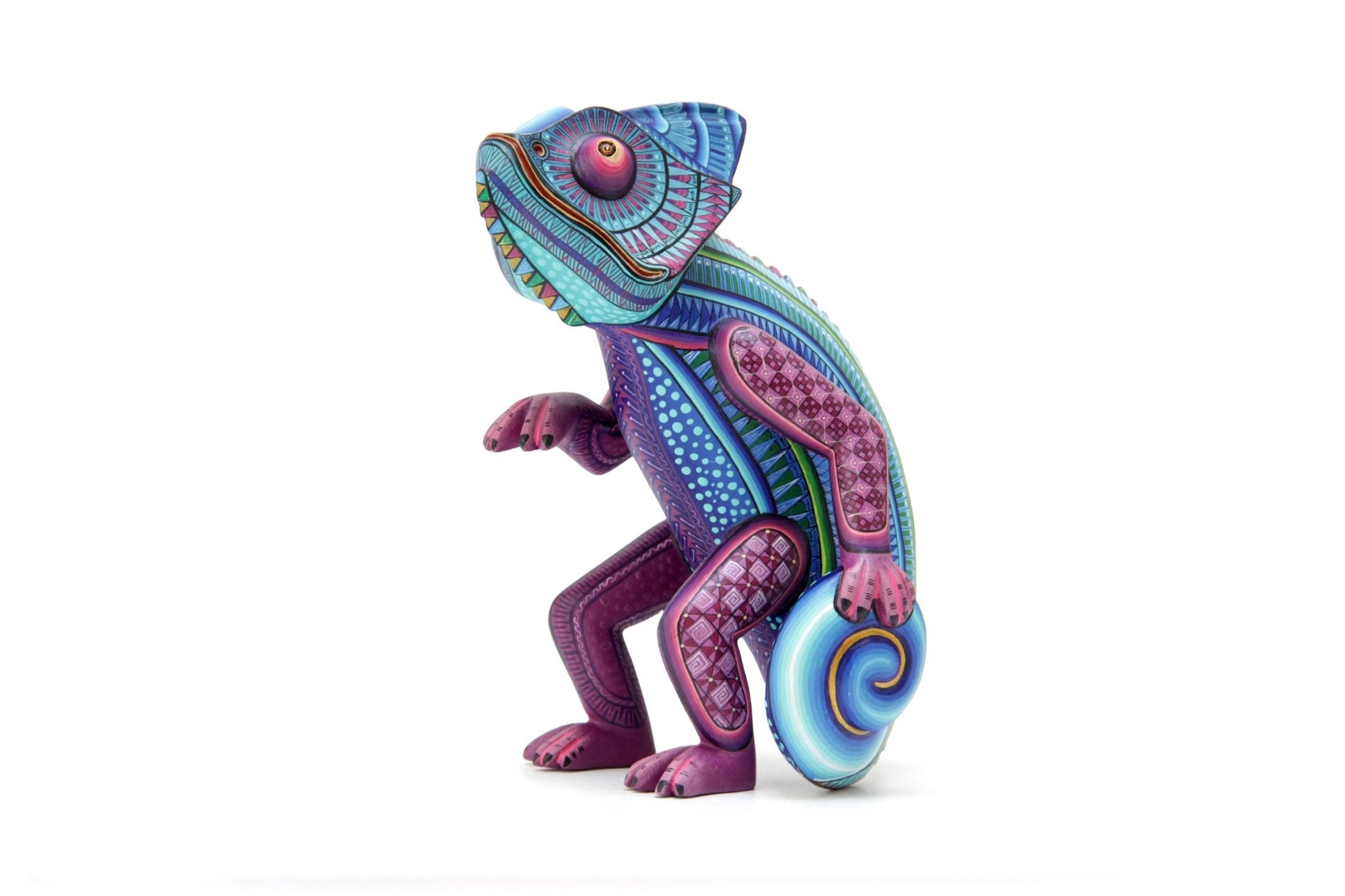 Alebrije - furcifer - Arte Huichol - Marakame