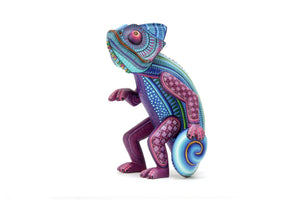 Alebrije - furcifer - Arte Huichol - Marakame