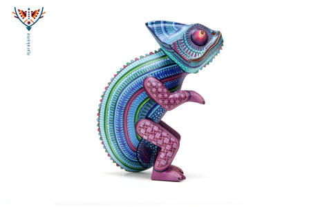 Alebrije - furcifer - Arte Huichol - Marakame