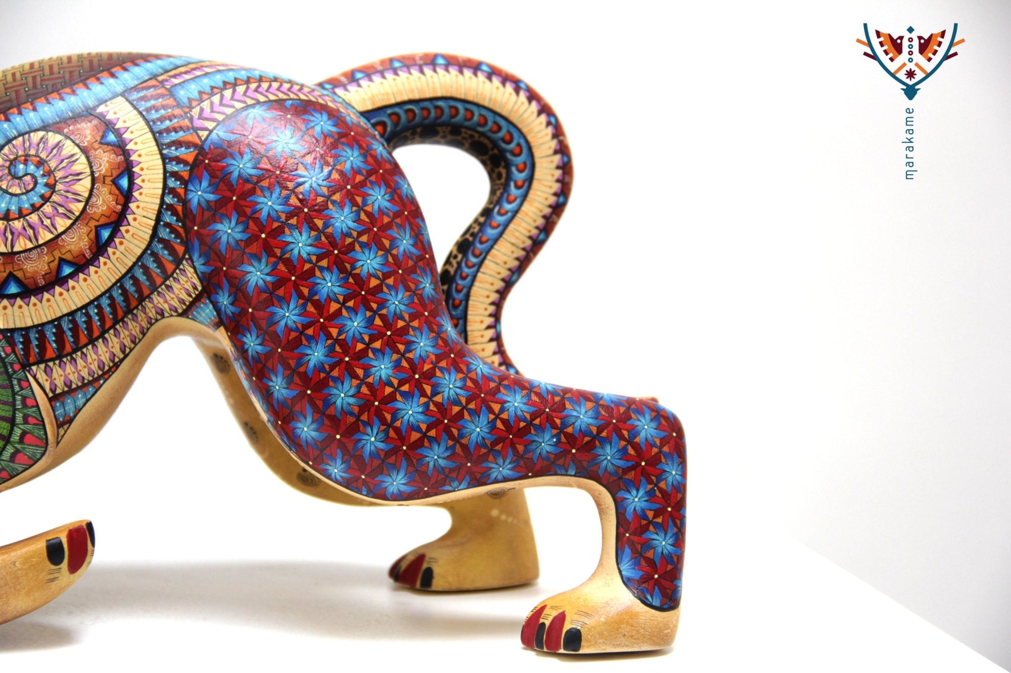 Alebrije Perro - Bekw' II - Arte Huichol - Marakame