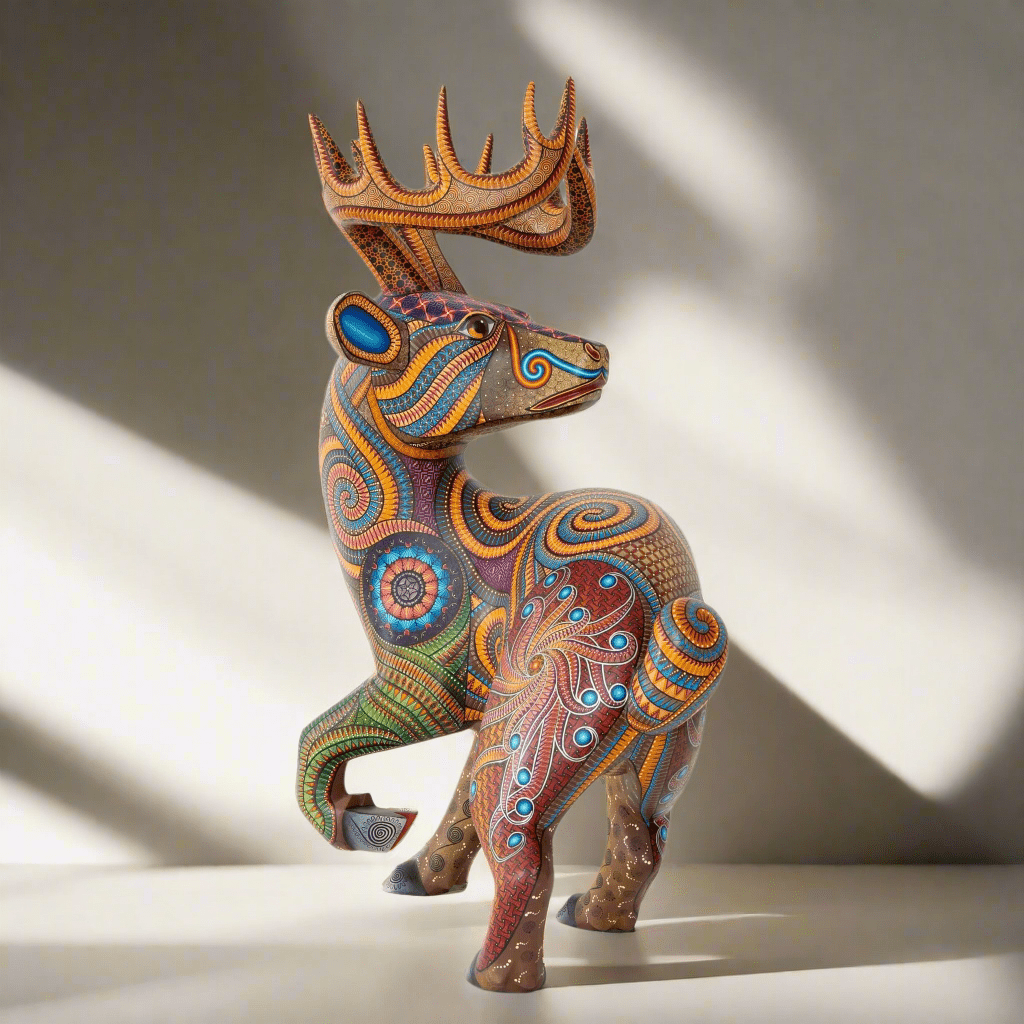 Alebrije - Venado - Arte Huichol - Marakame