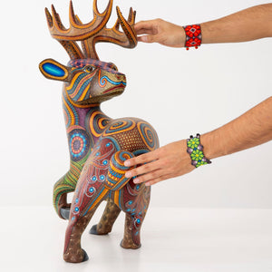 Alebrije - Venado - Arte Huichol - Marakame